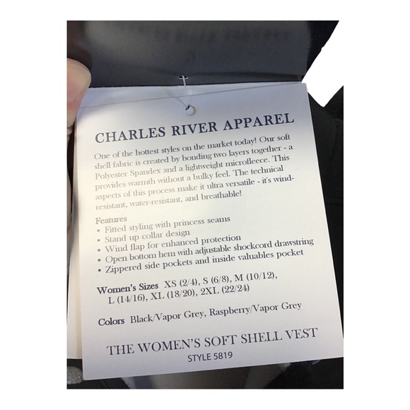 Charles River Apparel Women’s Soft Shell Vest - Picture 8 of 11